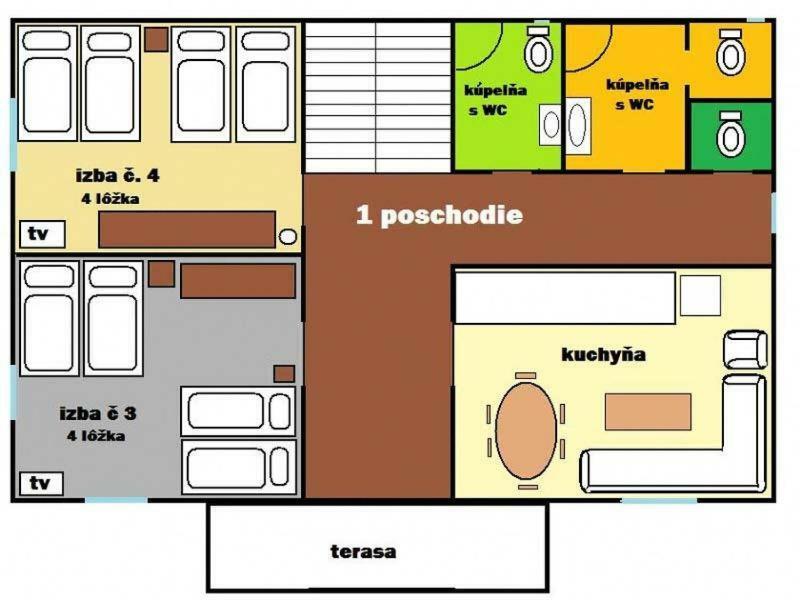 Appartement Privat Tatry Štrba Extérieur photo